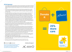 Gift Aid Agreement