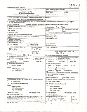 Research Grant Application Form