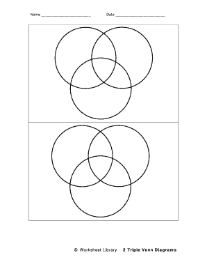 venn diagram problems worksheet - Editable, Fillable & Printable Online