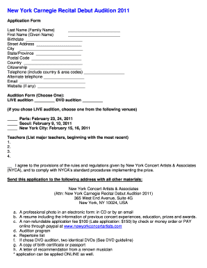 Form preview