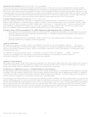 SBA 504 LOAN AppLicAtiON checkLiSt - RMI Inc - rmiinc