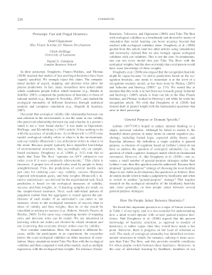 Psychological Review Order Form