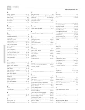 B&H Photo Video Order Form