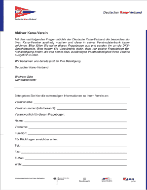 Aktiver Kanu-Verein