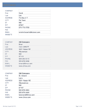 Form preview