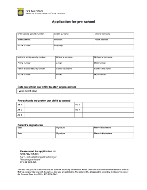 Form preview