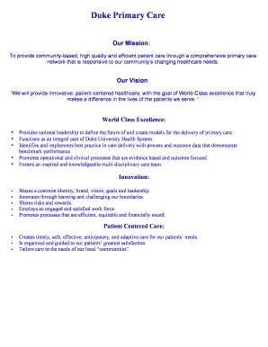 Patient Profile Information Form