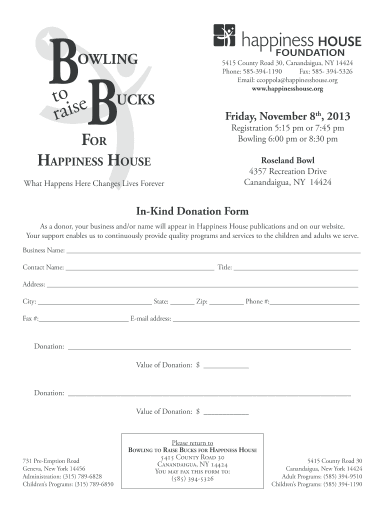 Fillable Online happinesshouse To raise ucks Happiness House