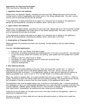 UK Planning Permission Application