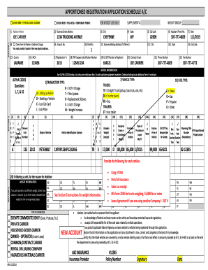 Wyoming Apportioned Registration Application