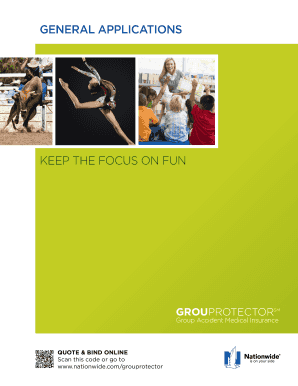 Group Accident Medical Insurance Application