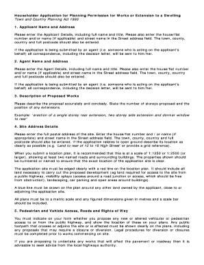 Householder Application for Planning Permission