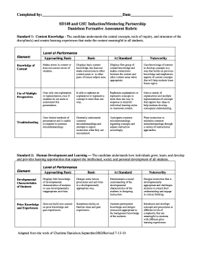 Professional Development Action Plan
