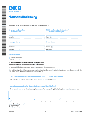 Namensänderung
