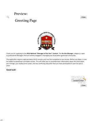 Form preview