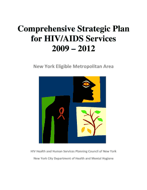 Affidavit of documents - DRAFT Comprehensive Strategic Plan for HIVAIDS Services - nyhiv