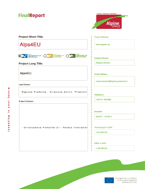 EU Project Proposal Form
