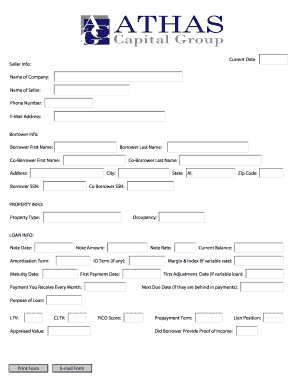 Promissory Note Template