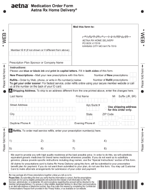 aetna mail order pharmacy opt out