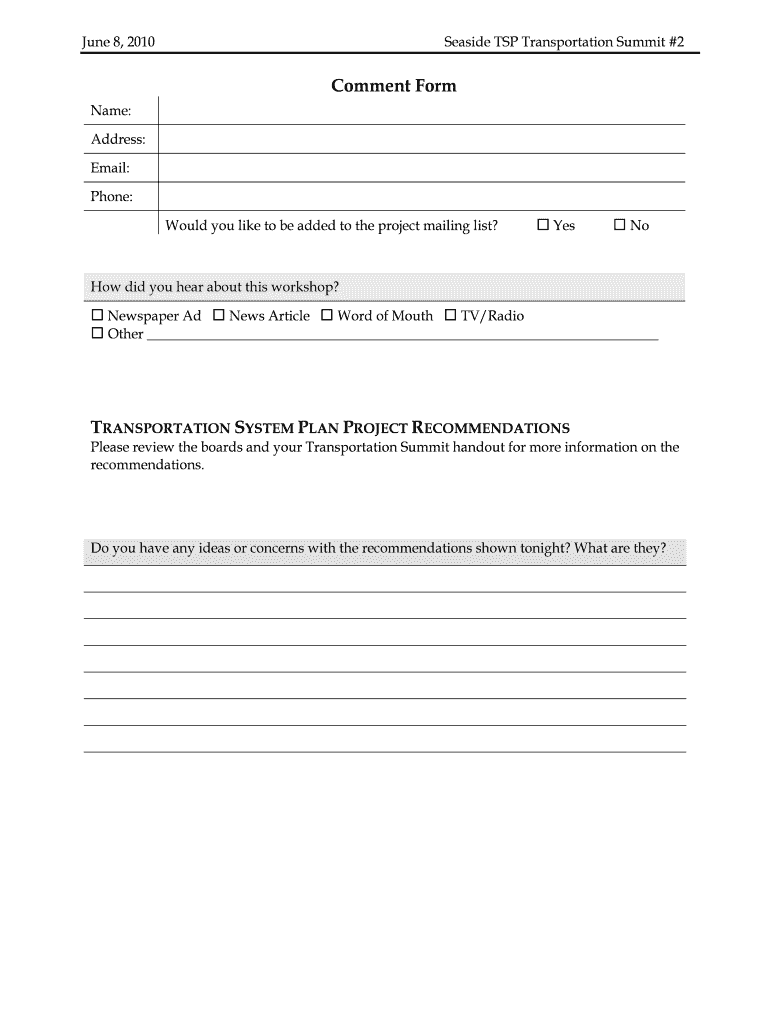 Form preview