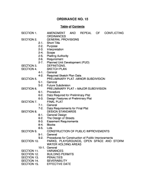 15 Table of Contents SECTION 1 - ci white-bear-township mn
