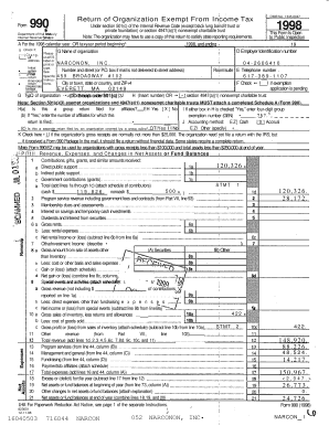 Form 990 Tax Exemption Application