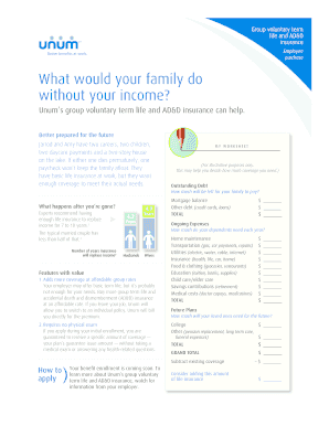 Group Voluntary Term Life and AD&D Insurance