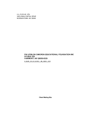 Form 990 Tax Exempt Organization Return