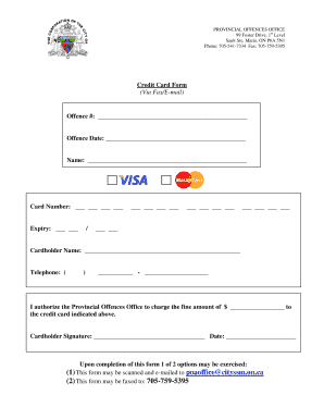Credit Card Payment Form