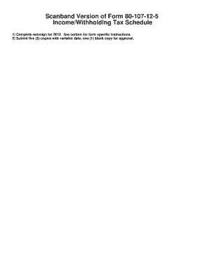 Mississippi Income Withholding Tax Schedule