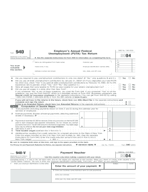 Form 940 Unemployment Tax Return