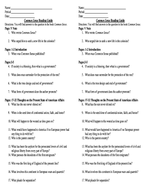 Common Sense Reading Guide
