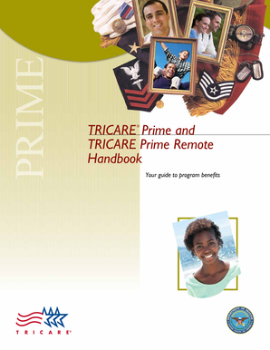 TRICARE Prime and TRICARE Prime Remote Handbook Your guide to program benefits - tricare