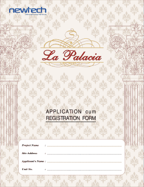 Real Estate Application Form