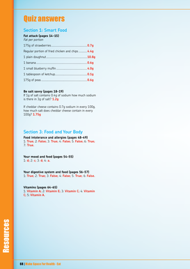 Healthy Eating Questionnaire and Planner