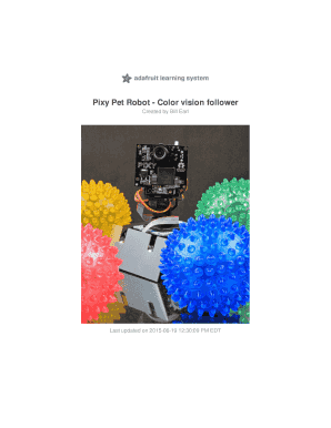 Pixy pet robot