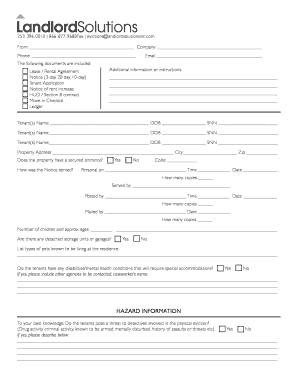 3 day eviction notice form