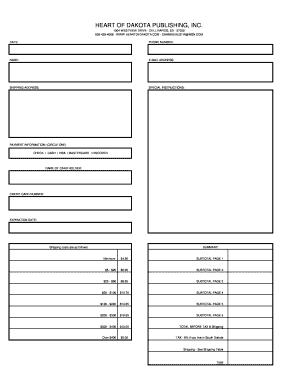Order Form