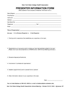 Form preview
