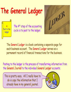 General Ledger Form