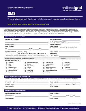 Energy Initiative Project Information Form