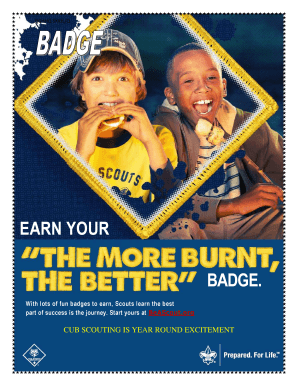 Cub Scout Registration Form