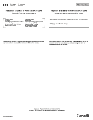 representative submission letter canada sample to Download ...