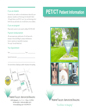 PET/CT Scan Patient Information