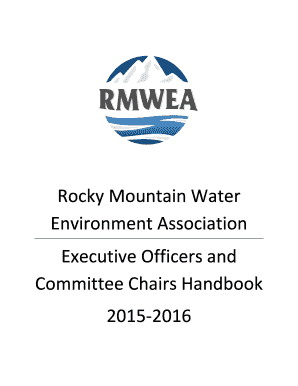 Rocky Mountain Water Environment Association Executive - rmwea