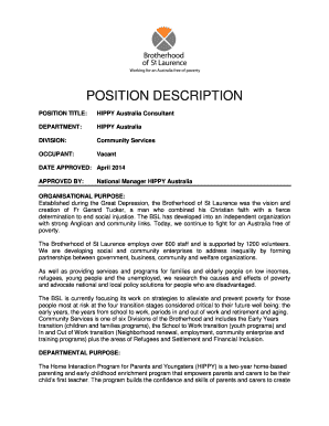 Warranty bill format - HIPPY Australia Consultant