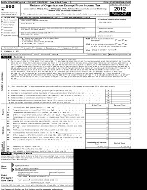 Form 990 Return of Organization Exempt From Income Tax