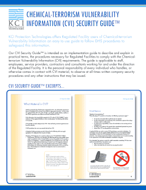 Chemistry project pdf - ChemiCal-terrorism vulnerability inFormation Cvi