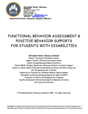 Functional Behavior Assessment for Students with Disabilities