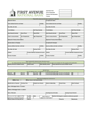 Loan Application Form